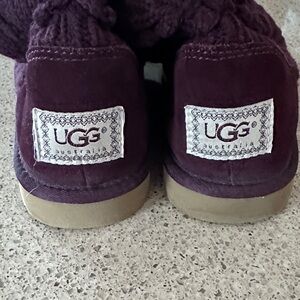 UGG Plum Knit Boots!